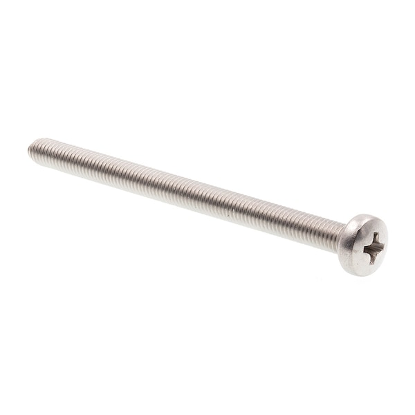 Prime-Line Machine Screw, Metric, Pan Head, Phil Drive M5-0.8 X 70MM A2-70 Stainless Steel 5PK 9131482 - main
